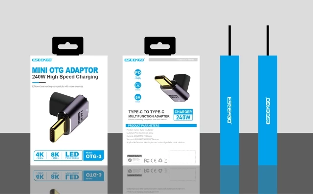 ESEEKGO OTG-3 Mini Type-C Adapter