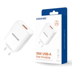 ESEEKGO T-01EA Fireproof PC Travel Adapter（10W / EU）