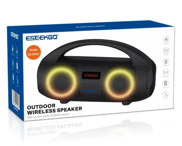 ESEEKGO ES-SP02 High Power Outdoor Wireless Speaker