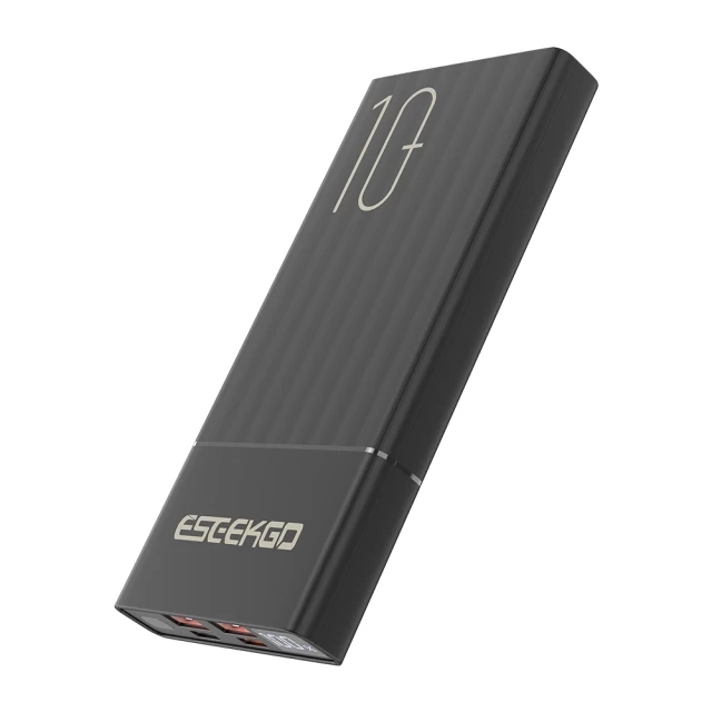 ESEEKGO P-10B 10000mAh PD20W+22.5W Digital Display  Power Bank & 1.3FT USB-C To C Charging Cable